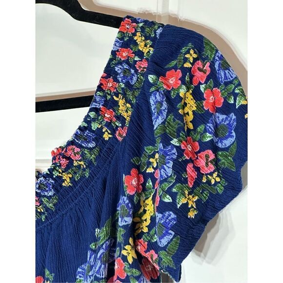 Old Navy floral off the shoulder top size XL - Picture 2 of 6